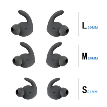 3 Paari/Set Pehme-Kõrva-Silikoon Kõrva Pungad Kõrvaklapid Hõlmab Asendamine Eartips jaoks Hua-wei xSport/Au AM61 Peakomplekt 0